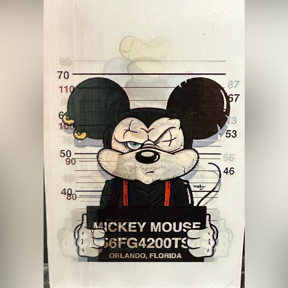 Set of 3 Mickey, Donald, and Goofy 3D Lenticular Stickers. - Picture 2 of 4
